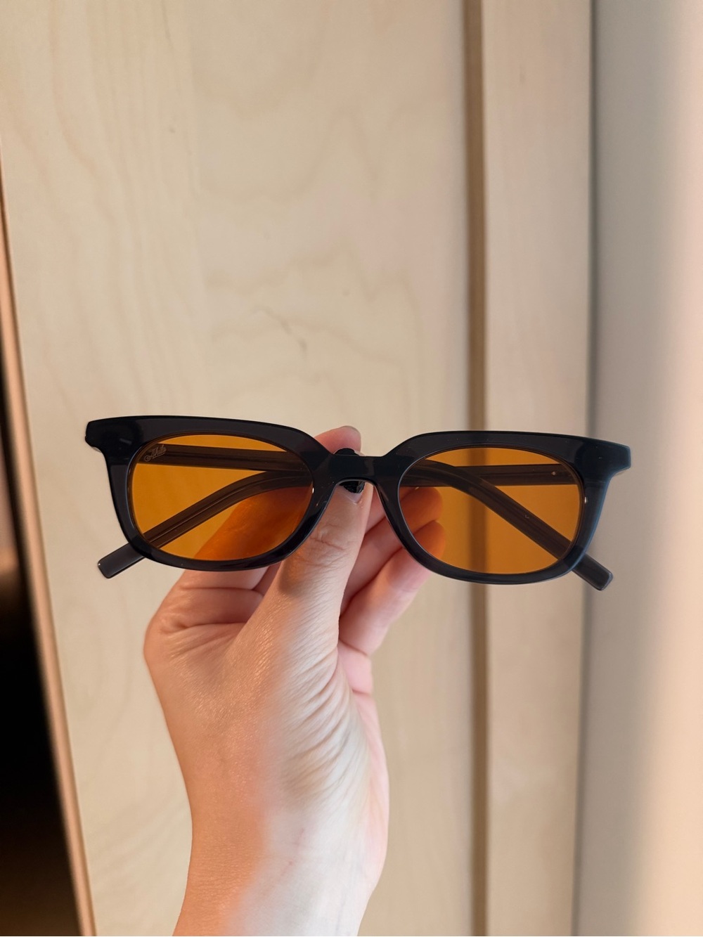 Akila Lo-Fi Sunglasses in Onyx Orange